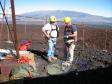 Mauna Loa tower work