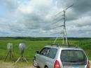 Jon Platt, W0ZQ, of Bloomington, Minnesota,works the 2009 ARRL August UHF Contest as W0ZQ/R from grid square EN44bb (outside Norton Township, Minnesota). [Jon Platt, W0ZQ, Photo]