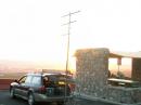 James Duffy, KK6MC, of Cedar Crest, New Mexico, activated grid square DM61 in the 2010 ARRL August UHF Contest. Here he stopped at the Trans-Mountain Highway scenic overlook at the east side of the Franklin Mountains in southeastern New Mexico. [James Duffy, KK6MC, Photo]