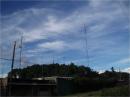 A shot at the amazing antenna farm at TI5N.